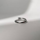 Intertwined Ring - Silver